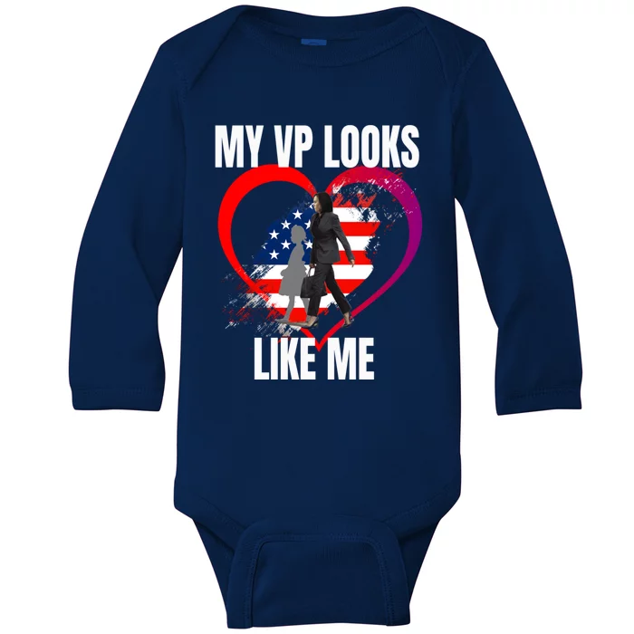 Kamala Harris Gift IM Speaking First Female President Gift Baby Long Sleeve Bodysuit