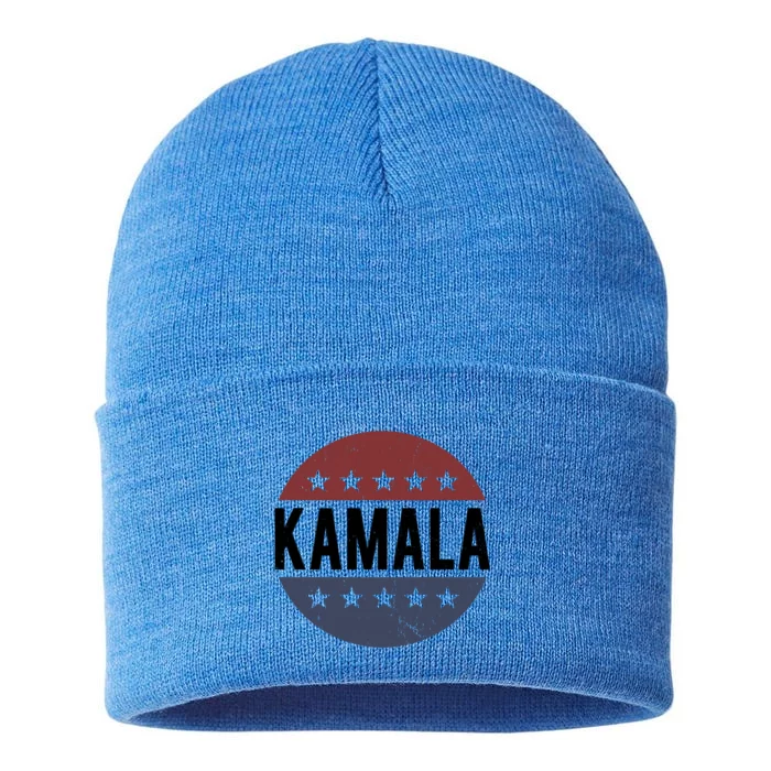 Kamala Harris Gift Kamala Harris For President 2020 Sustainable Knit Beanie