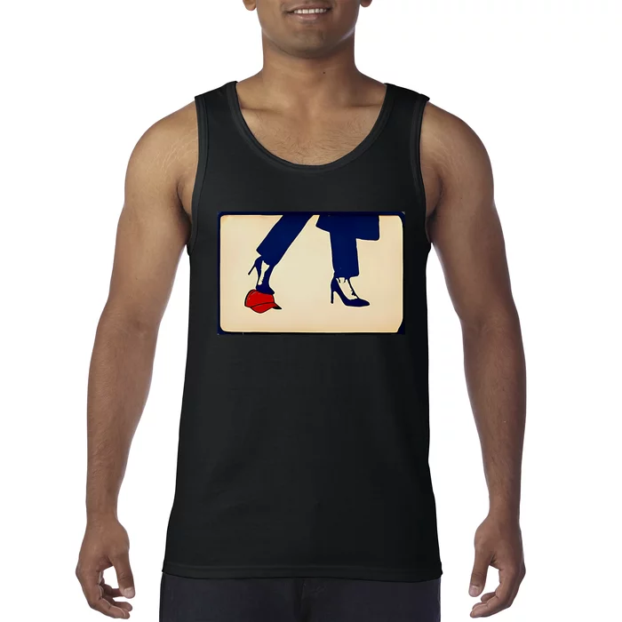 Kamala Harris Heels Stepping On Maga Hat Tank Top