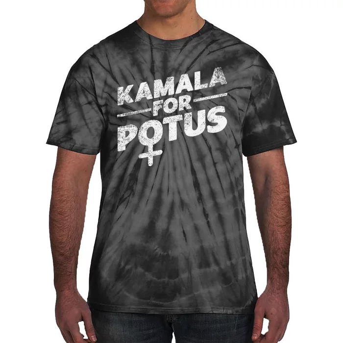 Kamala Harris Historic First Woman President Tie-Dye T-Shirt