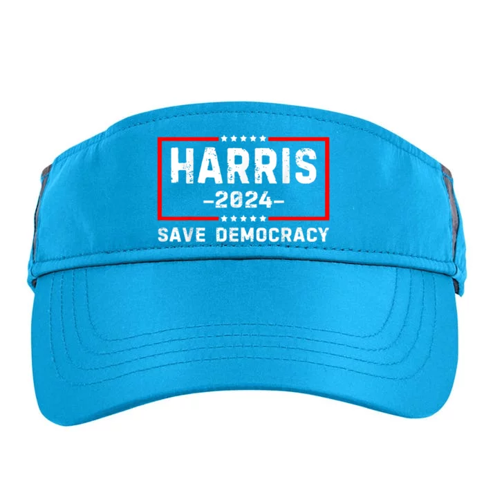 Kamala Harris Harris 2024 Us Flag Democratic President Adult Drive Performance Visor