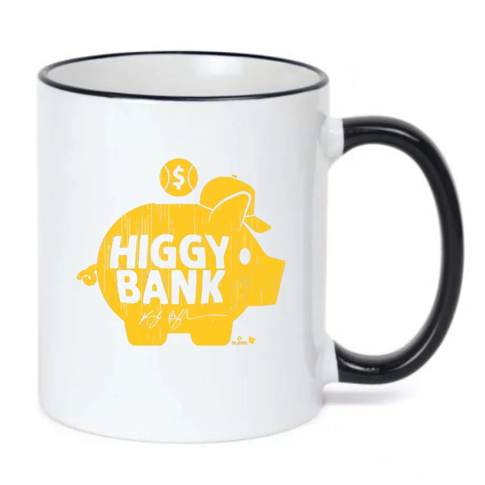 Kyle Higashioka Higgy Bank San Diego Baseball Black Color Changing Mug