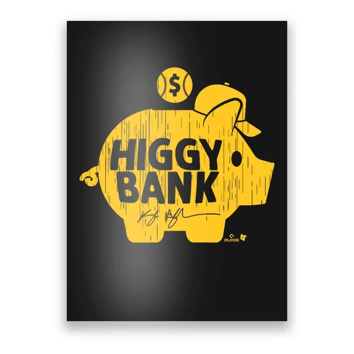 Kyle Higashioka Higgy Bank San Diego Baseball Poster