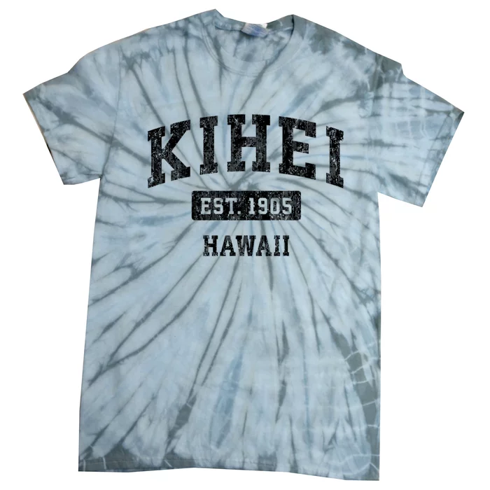 Kihei Hawaii Hi Vintage Sports Tie-Dye T-Shirt