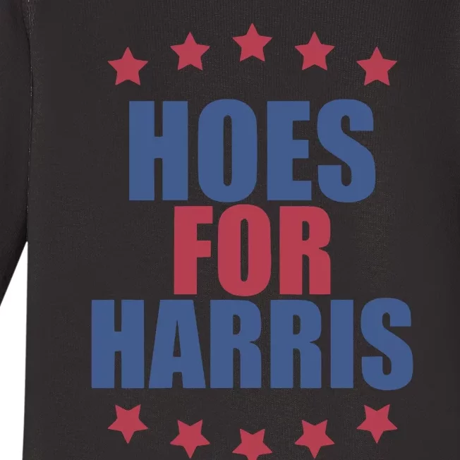 Kamala Harris Hoes For Harris Baby Long Sleeve Bodysuit