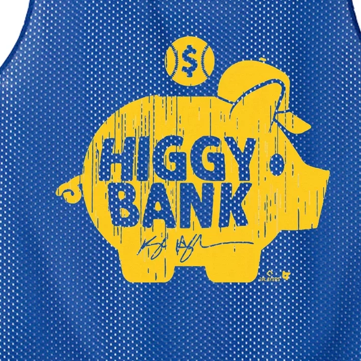 Kyle Higashioka Higgy Bank San Diego Baseball Mesh Reversible Basketball Jersey Tank