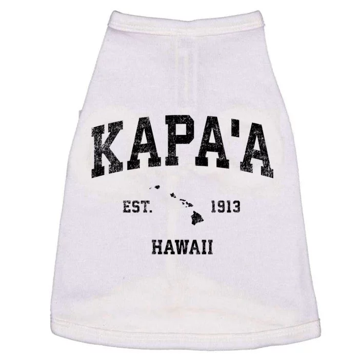 KapaA Hawaii Hi Vintage Sports Doggie Tank