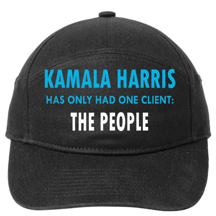 Kamaka Harris Has Only Had One Client The People 7-Panel Snapback Hat