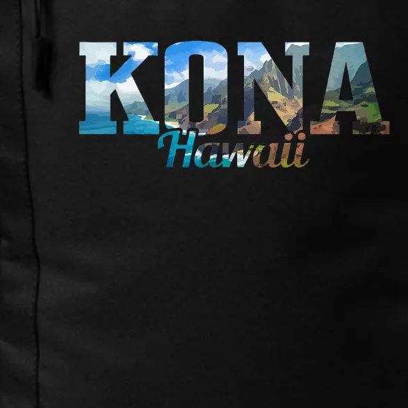 Kona Hawaii Hawaiian Islands Surf Surfing Surfer Gift Daily Commute Backpack