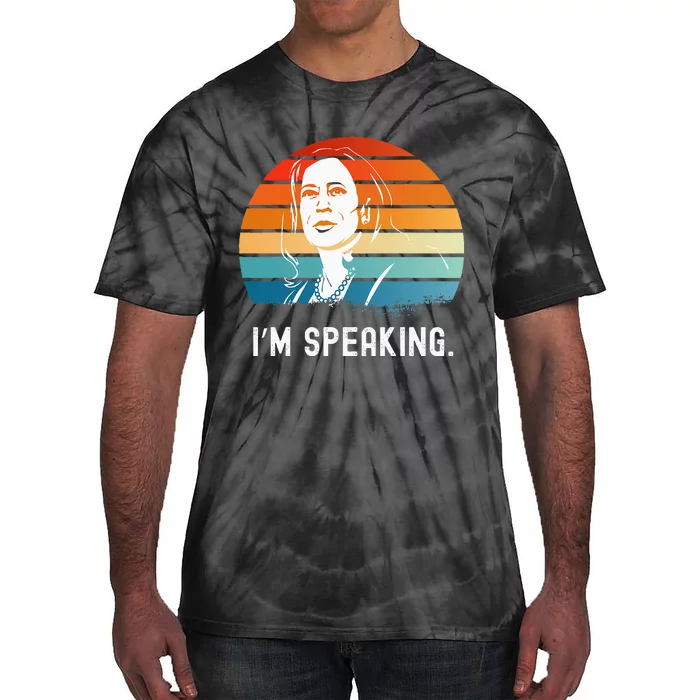 Kamala Harris IM Speaking Madam Vice President Tie-Dye T-Shirt