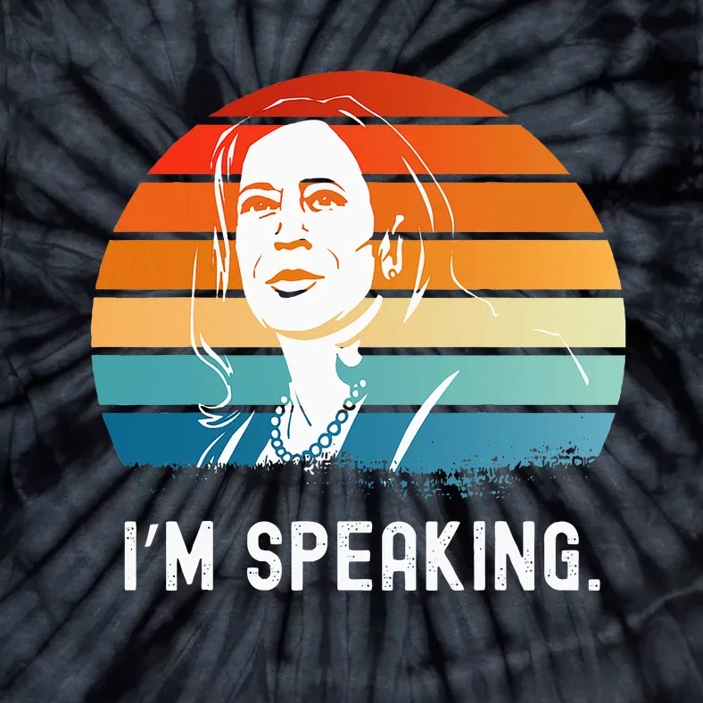 Kamala Harris IM Speaking Madam Vice President Tie-Dye T-Shirt