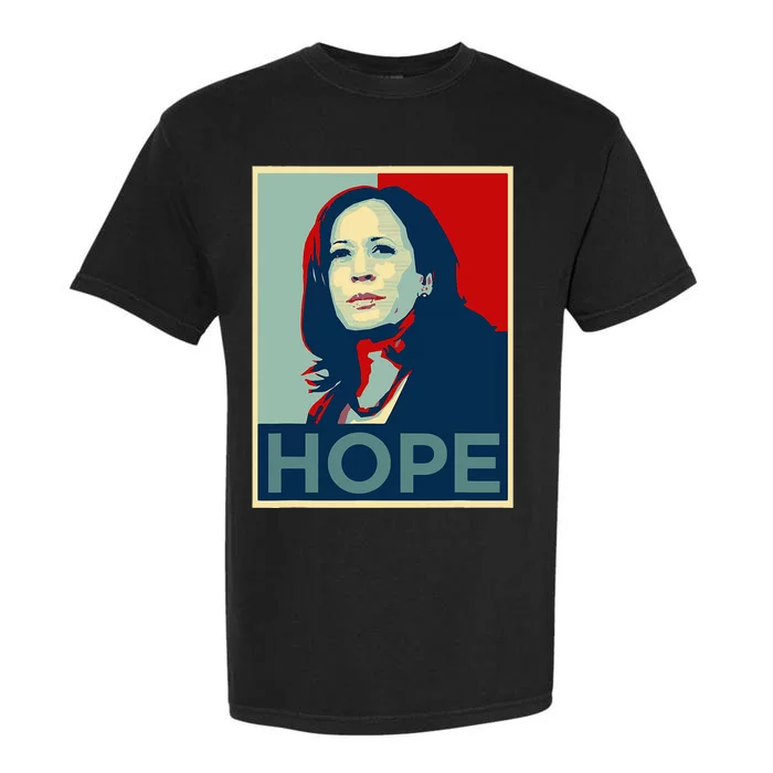 Kamala Harris Im Speaking Quote Joe Biden 2024 Hope Garment-Dyed Heavyweight T-Shirt