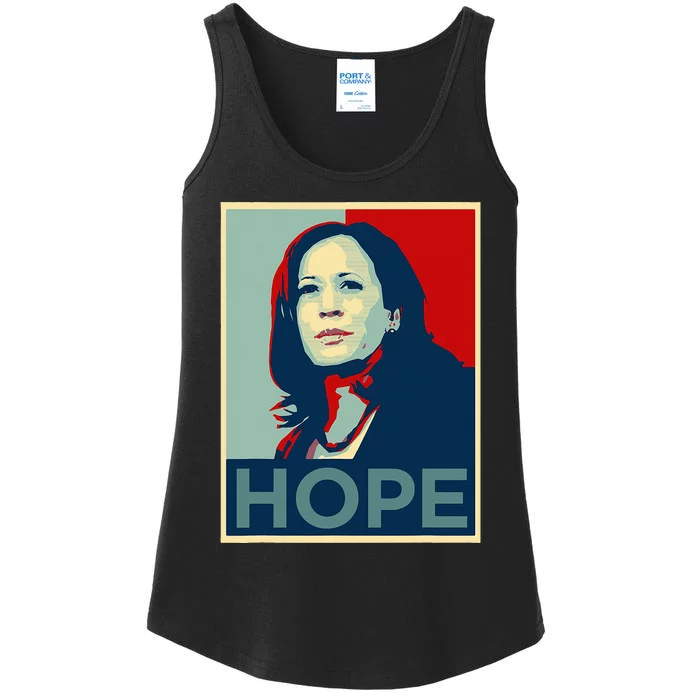 Kamala Harris Im Speaking Quote Joe Biden 2024 Hope Ladies Essential Tank