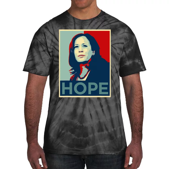 Kamala Harris Im Speaking Quote Joe Biden 2024 Hope Tie-Dye T-Shirt