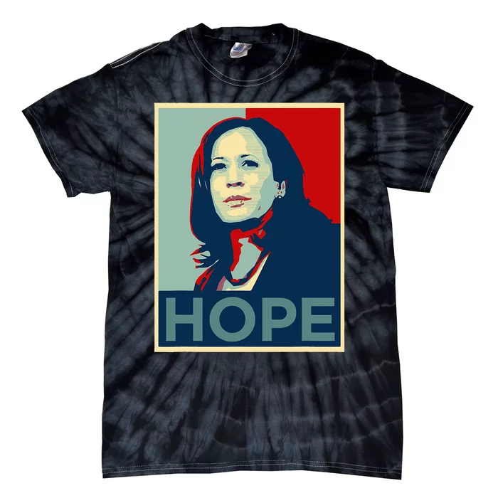 Kamala Harris Im Speaking Quote Joe Biden 2024 Hope Tie-Dye T-Shirt