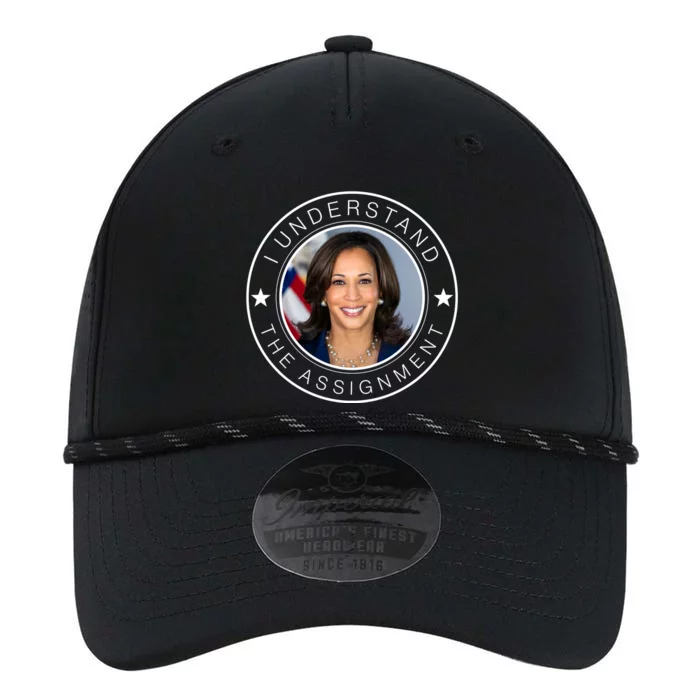 Kamala Harris I Understand The Assignment 2024 Election Emblem Performance The Dyno Cap