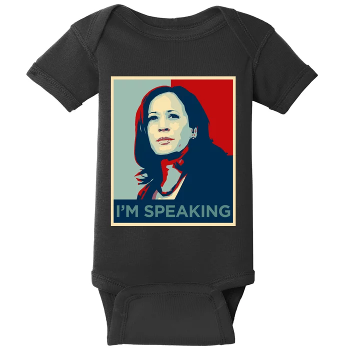 Kamala Harris Im Speaking Quote Joe Biden 2020 Baby Bodysuit