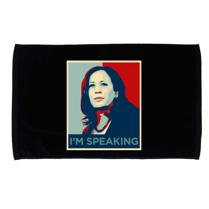 Kamala Harris Im Speaking Quote Joe Biden 2020 Microfiber Hand Towel