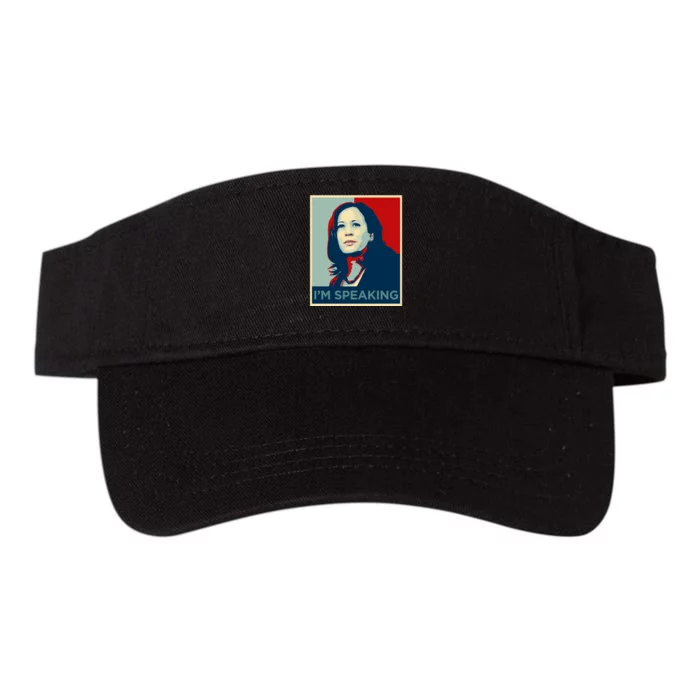 Kamala Harris Im Speaking Quote Joe Biden 2020 Valucap Bio-Washed Visor