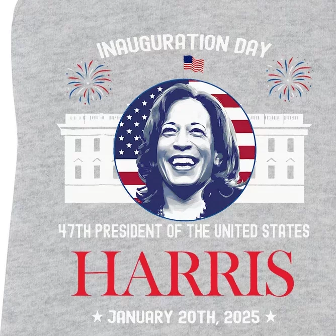 Kamala Harris Inauguration Day 2025 Madam 47th President 47 Women's Racerback Tank