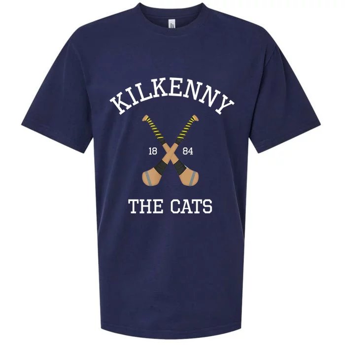 Kilkenny Hurling Irish County Ireland Hurling Kilkenny Cats TShirt Sueded Cloud Jersey T-Shirt