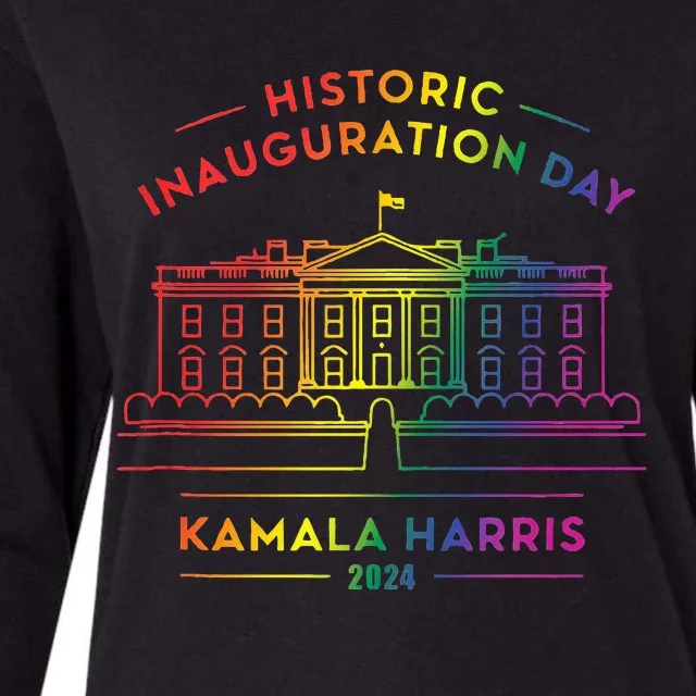 Kamala Harris Inauguration Day 2024 First Female President Womens Cotton Relaxed Long Sleeve T-Shirt