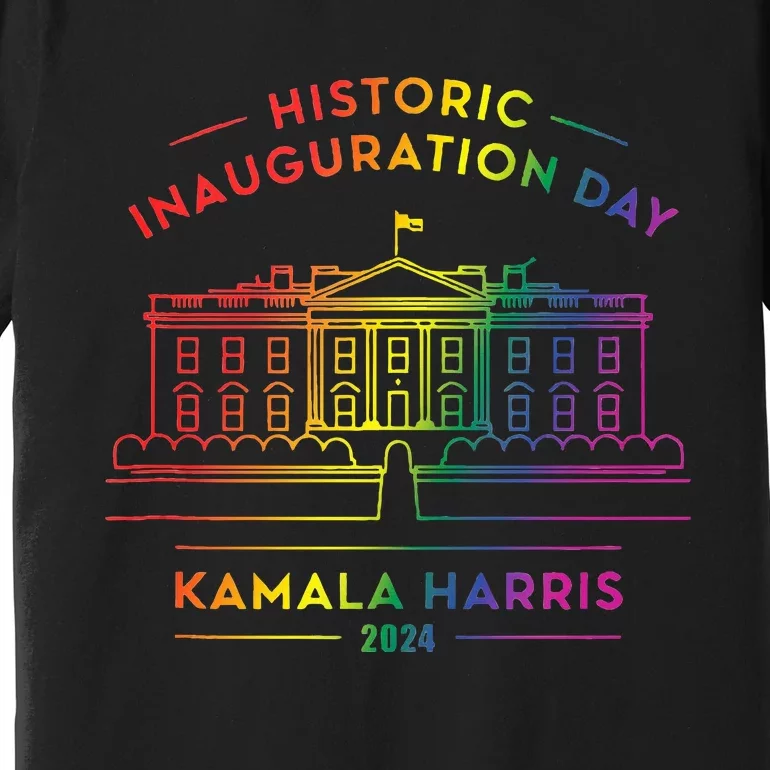 Kamala Harris Inauguration Day 2024 First Female President Premium T-Shirt