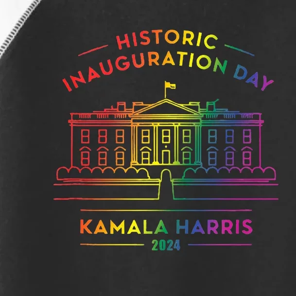 Kamala Harris Inauguration Day 2024 First Female President Toddler Fine Jersey T-Shirt