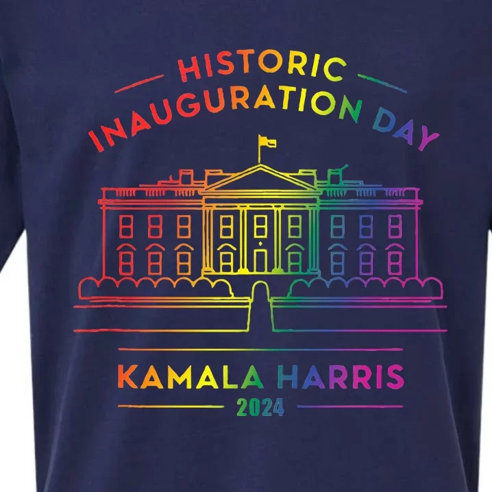 Kamala Harris Inauguration Day 2024 First Female President Sueded Cloud Jersey T-Shirt