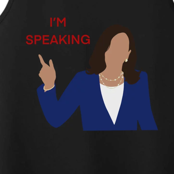 Kamala Harris I’M Speaking Meaningful Gift Performance Tank