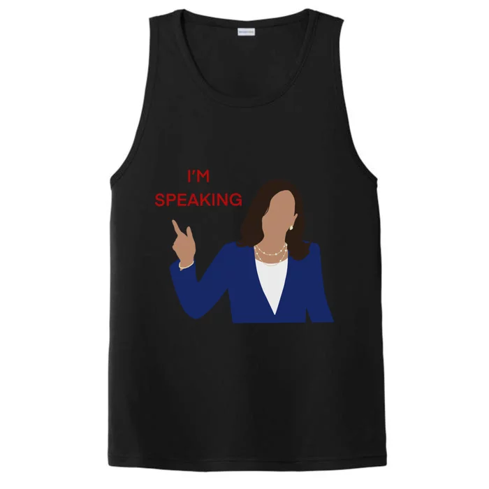 Kamala Harris I’M Speaking Meaningful Gift Performance Tank