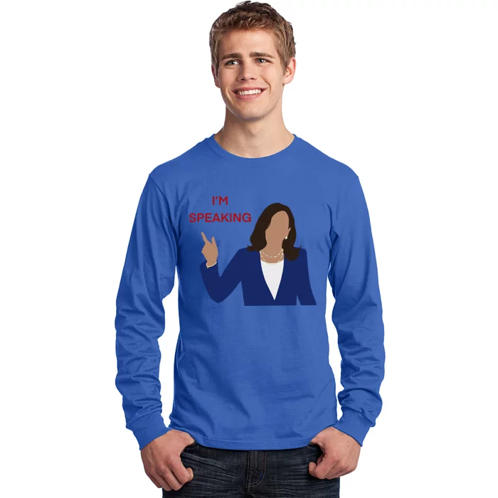 Kamala Harris I’M Speaking Meaningful Gift Long Sleeve Shirt