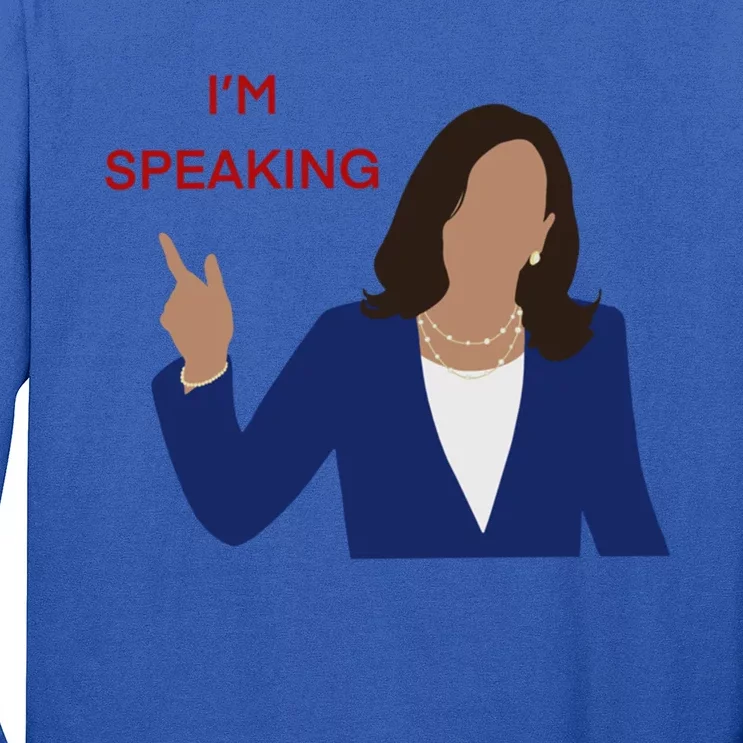 Kamala Harris I’M Speaking Meaningful Gift Long Sleeve Shirt