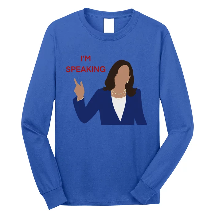 Kamala Harris I’M Speaking Meaningful Gift Long Sleeve Shirt