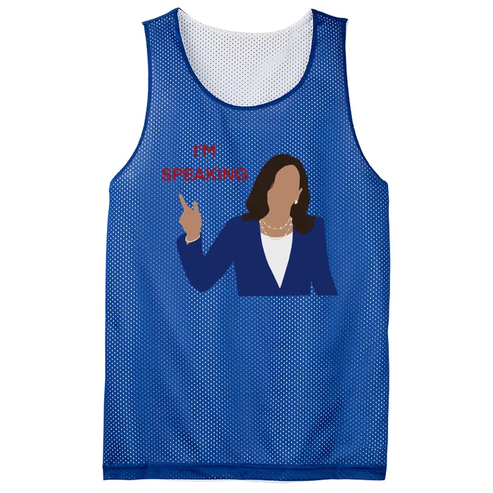 Kamala Harris I’M Speaking Meaningful Gift Mesh Reversible Basketball Jersey Tank