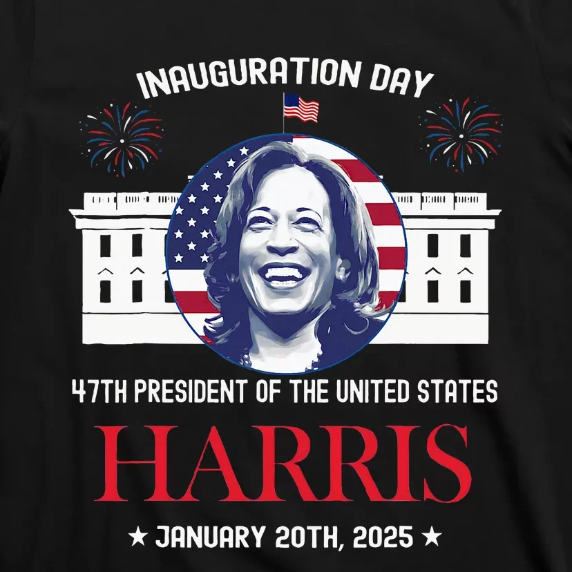 Kamala Harris Inauguration Day 2025 Madam 47th President 47 T-Shirt