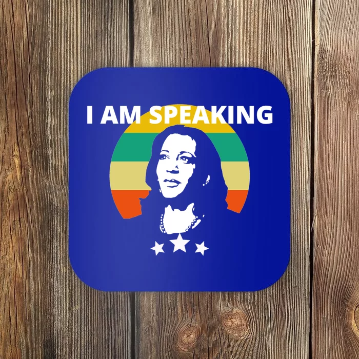 Kamala Harris I Am Speaking Inspirational Gift Coaster