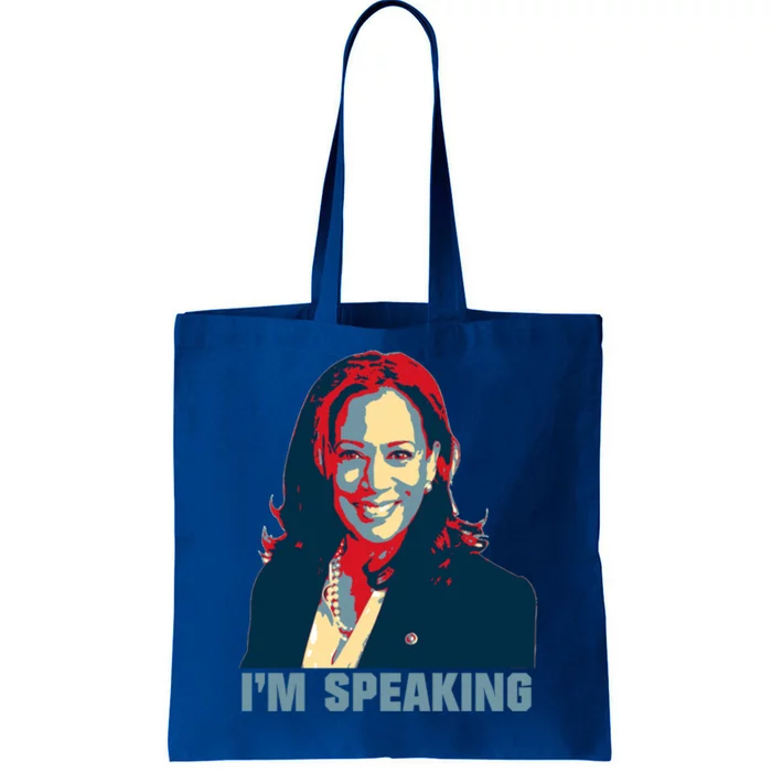 Kamala Harris I Am Speaking Presidential Campaign Gift Tote Bag