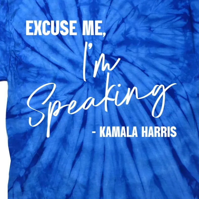 Kamala Harris IM Speaking Empowering S Voice Gift Tie-Dye T-Shirt