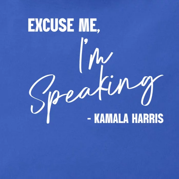 Kamala Harris IM Speaking Empowering S Voice Gift Zip Tote Bag