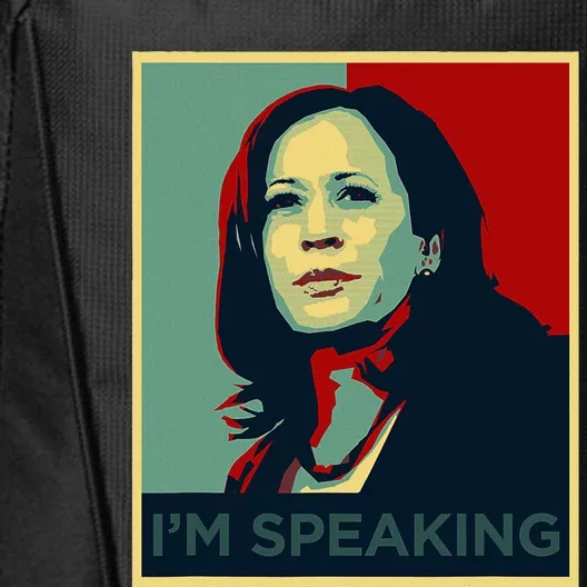 Kamala Harris Im Speaking Quote Joe Biden 2024 City Backpack