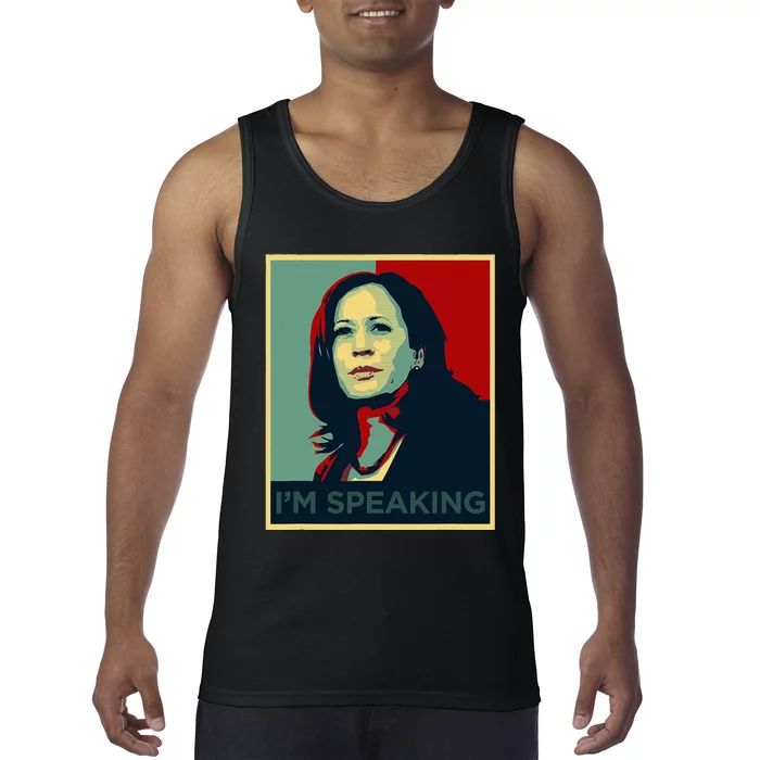 Kamala Harris Im Speaking Quote Joe Biden 2024 Tank Top