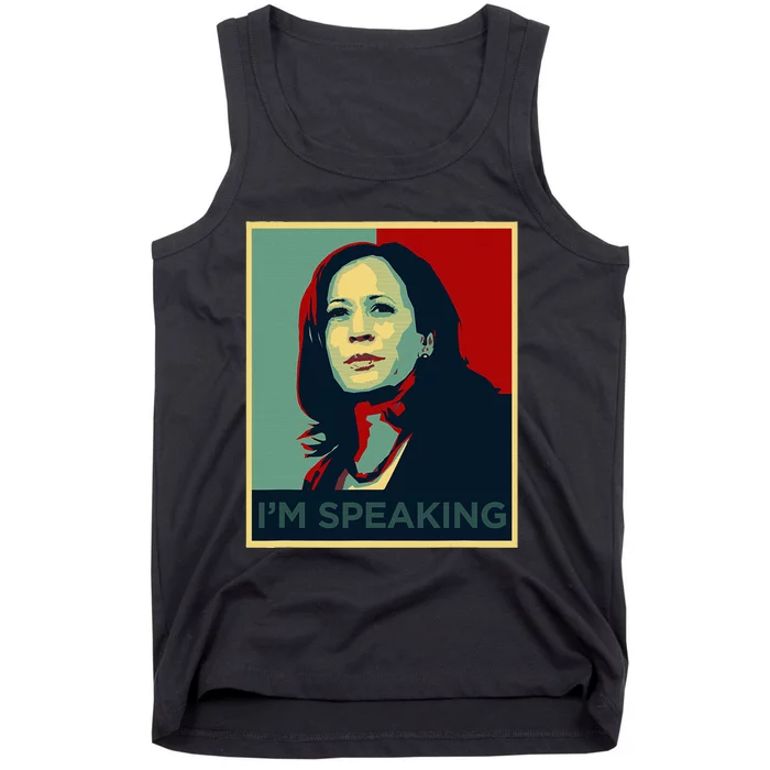 Kamala Harris Im Speaking Quote Joe Biden 2024 Tank Top