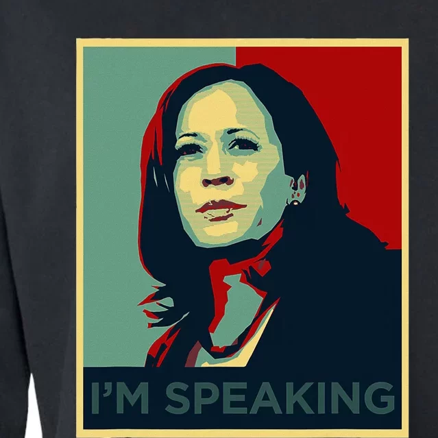 Kamala Harris Im Speaking Quote Joe Biden 2024 Cropped Pullover Crew