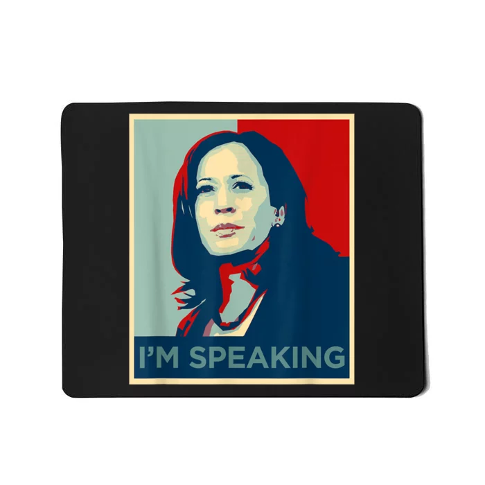 Kamala Harris Im Speaking Quote Joe Biden Mousepad