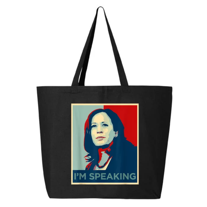 Kamala Harris Im Speaking Quote Joe Biden 25L Jumbo Tote