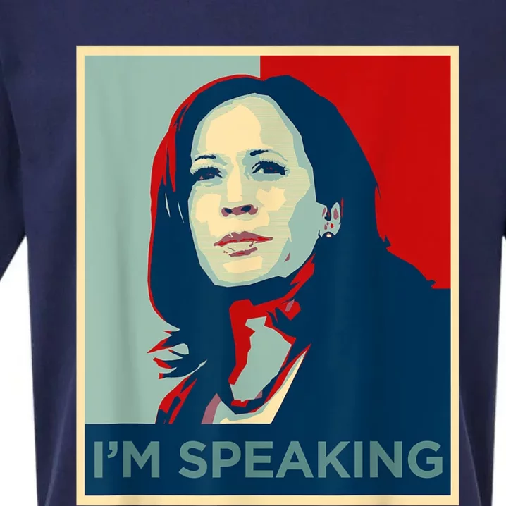 Kamala Harris Im Speaking Quote Joe Biden Sueded Cloud Jersey T-Shirt