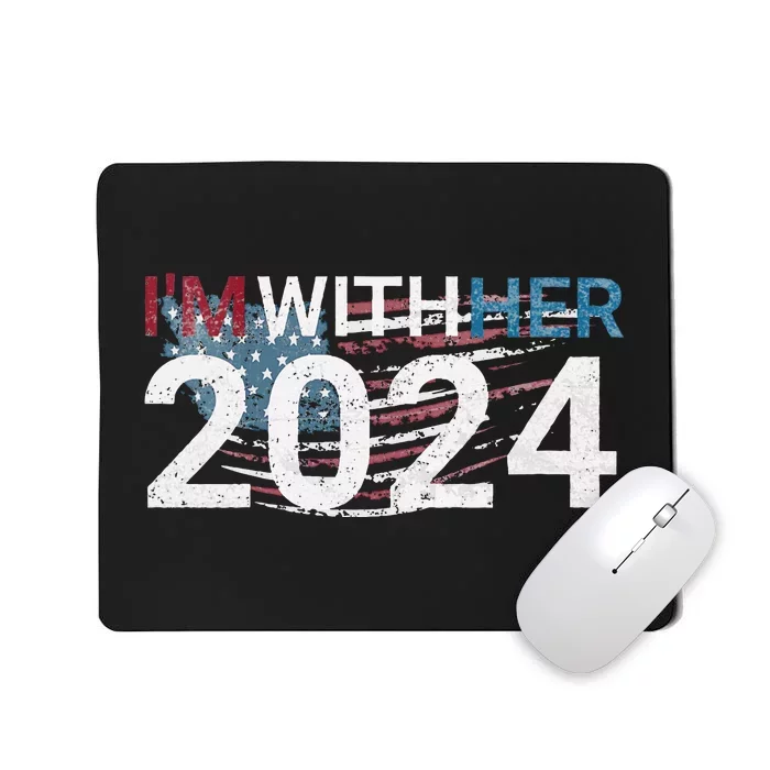 Kamala Harris IM With Her Presidential Election Mousepad