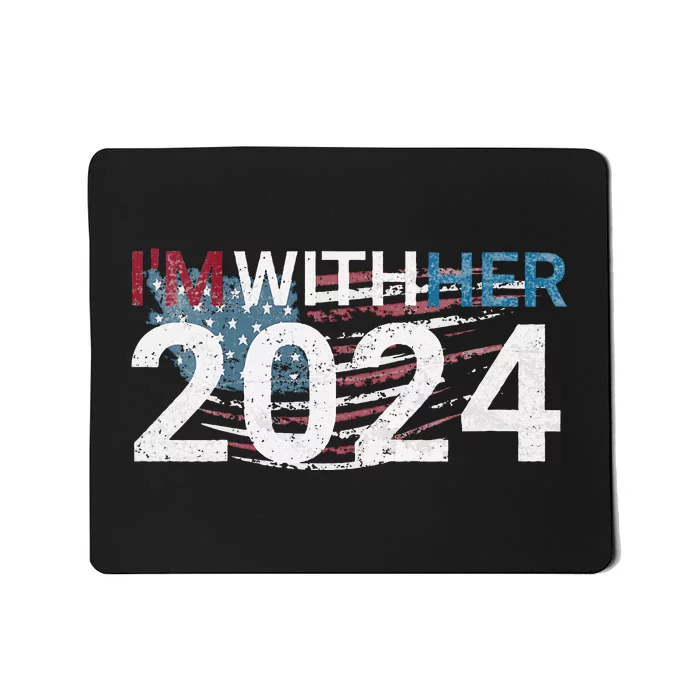 Kamala Harris IM With Her Presidential Election Mousepad