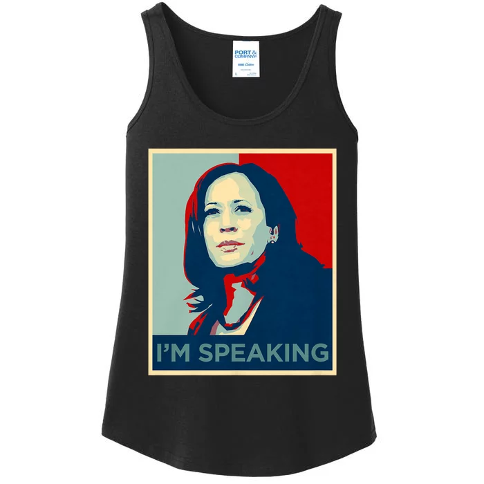 Kamala Harris Im Speaking Quote Joe Biden 2020 Ladies Essential Tank